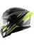 Apex Turbine Kask Athena Grey Neon Yellow Gloss - Pinlock Dahil 1