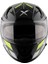 Apex Turbine Kask Athena Grey Neon Yellow Gloss - Pinlock Dahil 3
