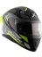 Apex Turbine Kask Athena Grey Neon Yellow Gloss - Pinlock Dahil 4