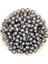 10MM Içi Boncuklu Füme / Gri Renk Akrilik Petek Model Boncuk,takı,çanta Boncuğu (100GR,~200 Adet) 2