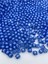 50GR 8mm Saks / Koyu Mavi Içi Boncuklu Akrilik Küp Boncuk,takı,çanta Yapım Boncuğu (50GR,~180 Adet) 2