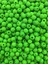 Neon Boncuk, 50GR 8mm Yeşil Renk Mat Neon Fosforlu Boncuk,takı Çanta Yapım Boncuğu (~210 Adet) 2