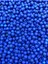 Neon Boncuk, 25GR 6mm Saks Koyu Mavi Mat Neon Fosforlu Boncuk,takı Yapım Boncuğu (25GR , ~220 Adet) 1