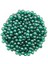 8mm Zümrüt Yeşili, Yeşil Akrilik Dünya Model Boncuk,takı , Çanta Yapım Boncuğu (50GR,~200 Adet) 1