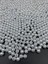 8mm Beyaz Renk Lüks / Lüx Kaplama Plastik Inci Boncuk ,takı Yapım Boncuğu (50GR,~200 Adet) 1