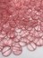 100GR Pembe Renk 25MM Yassı Basık Yuvarlak Akrilik Boncuk,çanta Yapım Boncuğu (100GR~40 Adet), 2