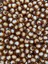 10MM Içi Boncuklu Kahverengi Akrilik Petek Model Boncuk,takı,çanta Boncuğu (100GR,~200 Adet) 3