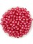 50GR 8mm Fuşya / Koyu Pembe Içi Boncuklu Akrilik Petek Boncuk,takı,çanta Boncuğu (50GR,~200 Adet) 1