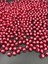 50GR 8mm Fuşya / Koyu Pembe Içi Boncuklu Akrilik Petek Boncuk,takı,çanta Boncuğu (50GR,~200 Adet) 2