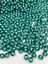 50GR 8mm Zümrüt Yeşili Içi Boncuklu Akrilik Petek Boncuk,takı,çanta Yapım Boncuğu (50GR,~200 Adet) 3