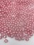 10MM Pembe Renk Içi Boncuklu Akrilik Küp Model Boncuk,takı,çanta Yapım Boncuğu (100GR,~250 Adet) 1