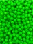 8mm Deliksiz Yeşil Renk Mat Neon Fosforlu Çakma Boncuk,deliksiz Neon Akrilik Boncuk (50GR ~170 Adet) 1