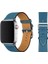 42/44/45/49MM Için Deri Kordonlu Saat Kayışı - Mavi (Yurt Dışından) 1
