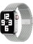 38/40/41MM Örgülü Naylon Elastik Kordonlu Saat - Beyaz (Yurt Dışından) 1