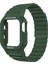 38/40/41MM Için Manyetik Silikon Saat Kayışı - Yeşil (Yurt Dışından) 1
