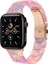 Huawei Samsung Için 22MM Reçine Saat Kayışı - Pembe (Yurt Dışından) 1