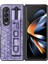 Deritelefon Kılıfı Için Samsung Galaxy Z Fold 4 Kalem Yuvası ve Kemer ile (Yurt Dışından) 5