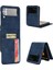 Deritelefon Kılıfı Için Samsung Galaxy Z Flip 3 Kart Yuvalı (Yurt Dışından) 1