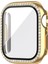 Apple Watch 44MM Pc Elmas Temperli Cam Kasa, Iwatch Serisi 8/7/6/5/4/3/2/1/se Saat Kılıfı (Yurt Dışından) 1