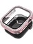 Apple Watch 45MM Pc Çift Elmas Temperli Cam Kasa, Iwatch Serisi 8/7/6/5/4/3/2/1/se Saat Kılıfı (Yurt Dışından) 1
