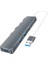 Polham 5in1 USB To 4x USB Girişli 1x USB C Girişli Çevirici Çoğaltıcı Adaptör Hub, Ultra Hızlı 1
