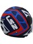 Airflow Android Mat Mavi-Kırmızı Kask L 2