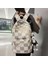 Schoolbag Kızlar Ortaokul Öğrencileri Lise Öğrencileri Ekose Ilkokul Öğrencileri Büyük Kapasiteli Sırt Gelgit Çantası (Yurt Dışından) 2