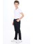 Okul Pantolonu Beli Lastikli Kaşkorseli ECCK-BYMİK-JEAN-8431-8331 2