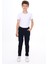 Okul Pantolonu Beli Lastikli Kaşkorseli ECCK-BYMİK-JEAN-8431-8331 1