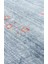 Zara Zr 06 Blue Q Otantik Desenli Özel Hav Vermeyen ve Kolay Temizlenebilir Tensel Kullanılarak El Emeği ile Özel Tezgahlarda Üretilen Modern Uşak Halısı 4