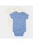 Babycosy Organic Cotton 2 Li Kısa Kollu Bebek Zıbın Atlet CSYM1121 2