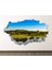 Ağaç Manzarası Full Hd Baskı 3D Modern Duvar Sticker 1