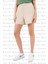 Sportswear Jersey FW22 Bol Kesim Yazlık Ince Kumaş Krem Rengi Kadın Spor Şort 2