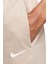 Sportswear Jersey FW22 Bol Kesim Yazlık Ince Kumaş Krem Rengi Kadın Spor Şort 4