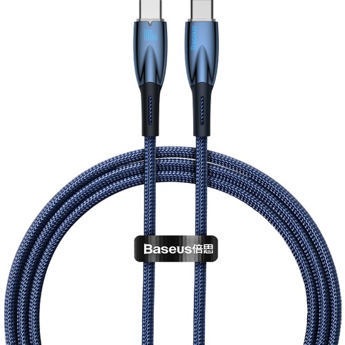 Baseus Glimmer Series 100W PD Type-C Şarj Kablosu 1m