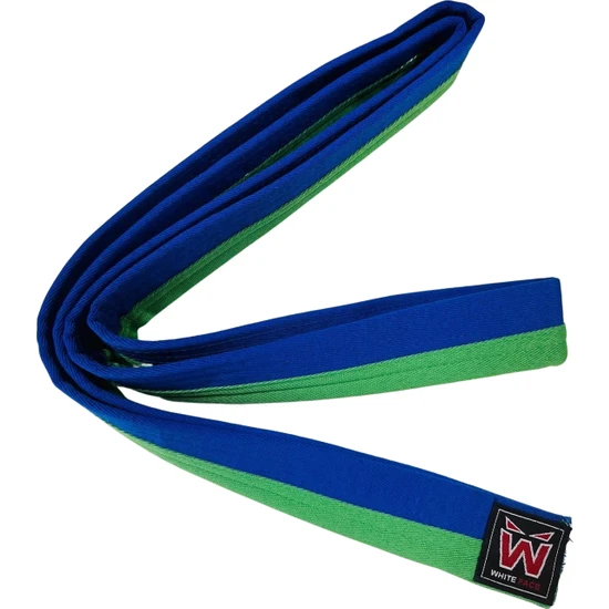 WhiteFace Taekwondo Kuşak (Yeşil-Mavi)