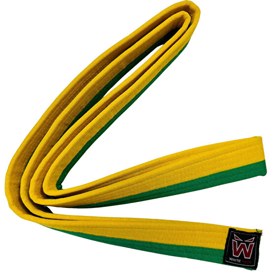 Whiteface Taekwondo Kuşak (Sarı-Yeşil)