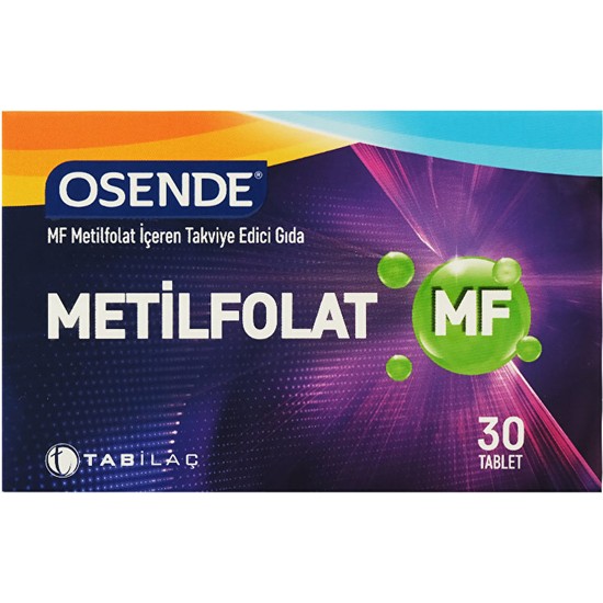 Tab Osende Mf Metilfolat 30 Tablet Fiyatı Taksit Seçenekleri