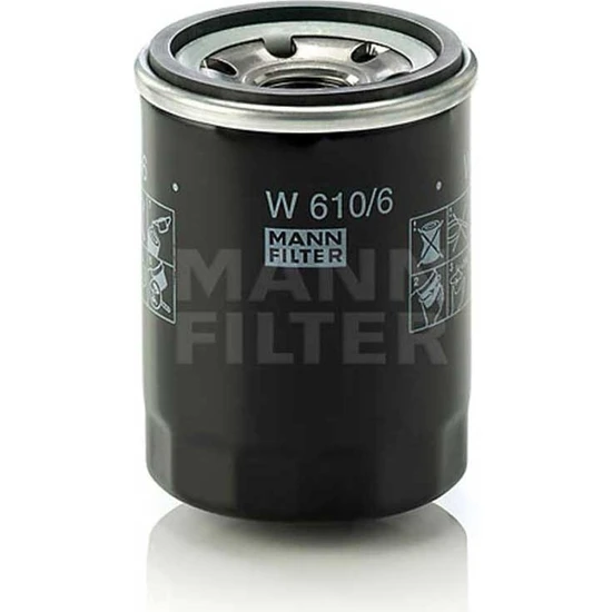 Mann Filter W610-6 Yağ Filtresi Honda Civic Jazz Crv City Accord Hrv