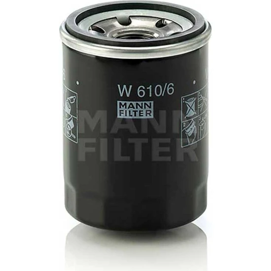 Mann Fılter Honda Jazz 1.4 Yağ Filtresi 2002-2008 Mann Filter