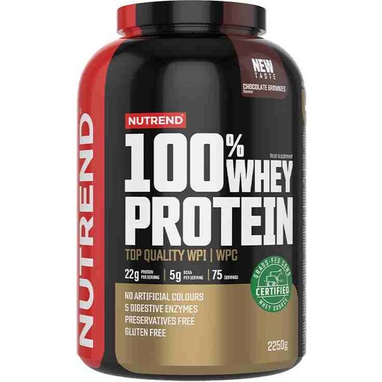 Nutrend Whey Protein 2250 gr Gluten Free