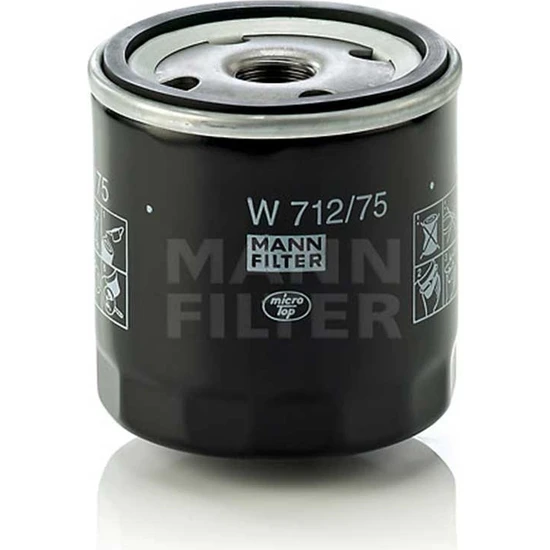 Mann Filter W712/75 Yağ Filtresi