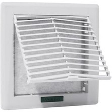 Çetinkaya 160X160 Filtreli Gri Menfez Ip 54 V02 160 003