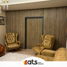 Ats Yapı 60 x 120 cm Dekoratif Savana Meşe Desenli Ahşap Duvar Paneli