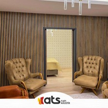 Ats Yapı 60 x 120 cm Dekoratif Savana Meşe Desenli Ahşap Duvar Paneli