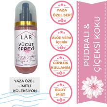 Lar Herbal Pudralı Çiçeksi Vücut Spreyi - Body Mist - 150ml
