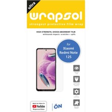 Wrapsol Xiaomi Redmi Note 12S Ekran Koruyucu Esnek Poliüretan Film