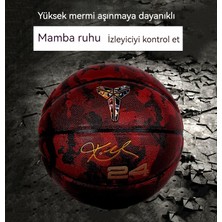 Zethus Basketbol Topu Kobe Bryant Black Mamba Sınırlı Sayıda Hatıra Modeli No. 5 Çocuk Oyunu Basketbol Iç ve Dış Mekan Basketbolu (Yurt Dışından)