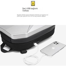Ozuko Spor Pc Sert Kabuklu Omuzdan Askili Çanta USB (Yurt Dışından)