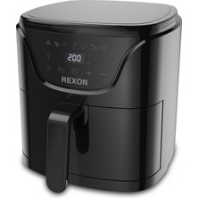 Rexon Hot Airfryer - Siyah ve Beyaz